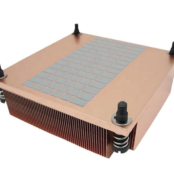 Copper fin heat sink 1