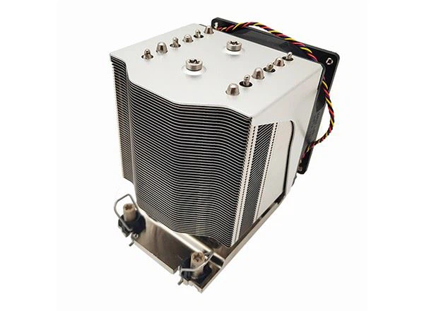 Aluminum Tower Fin Copper Plate 4U CPU Heatsink For LGA4189