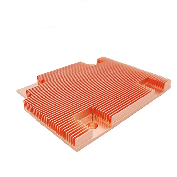 Dissipador de calor electrònic de coure Skived Fin