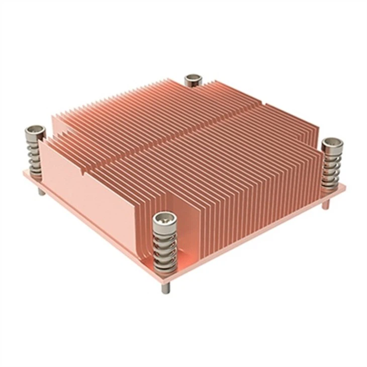 Copper Skived Fin GPU Heat Sink