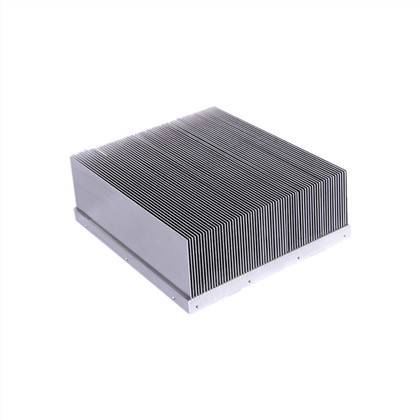 Dissipador de calor d'aleta raspada d'alumini per a UPS o IGBT