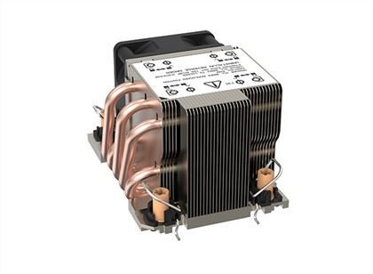 Tub de calor d'aleta amb cremallera d'alumini Dissipador de calor actiu de la CPU per a LGA4189
