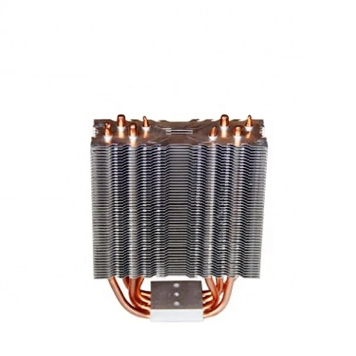 Aluminum Fin Heat Pipe Heatsink For LED