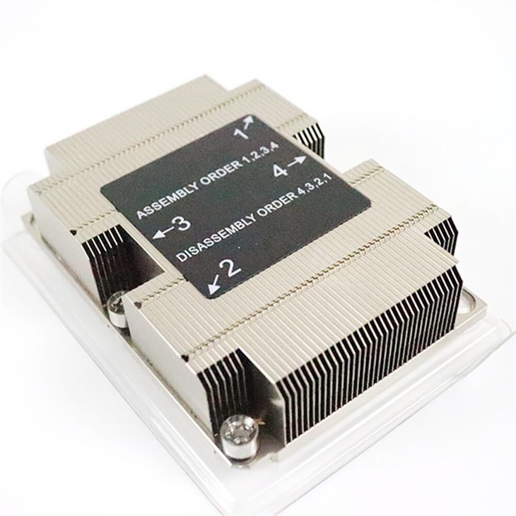 Aluminum Zipper Fin Heatsink For Electronics