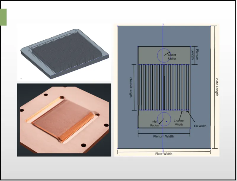 micro channel cold plate micro channel cold plate